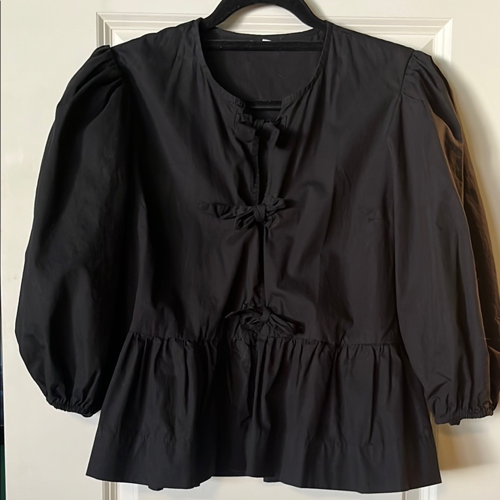 Elegant Black Women's Top